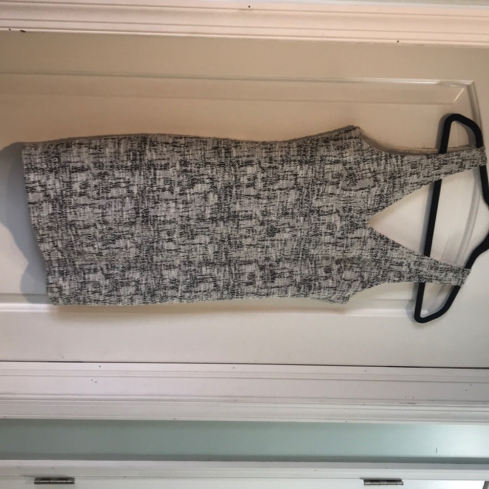 Grey cocktail dress